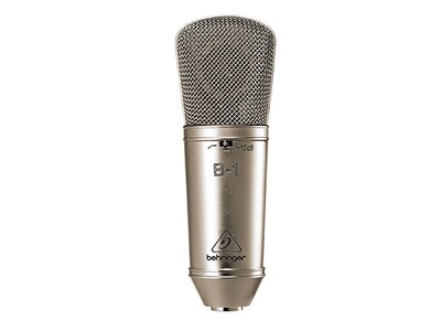 Behringer B-1 Single Diaphragm Condenser Microphone - Gold-Sputtered