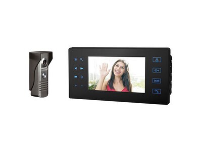 SeQcam 177.8mm (7”) Video Doorphone Touch Pad