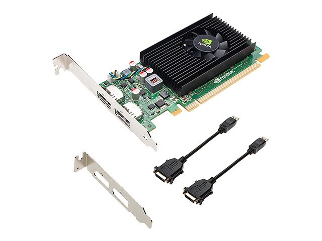 PNY NVIDIA NVS 310 512MB DDR3 PCI E Gen2 Low Profile Graphics Card DVI DisplayPort