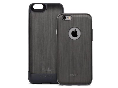 Moshi iGlaze Ion Battery Case for iPhone 6/6s - Black