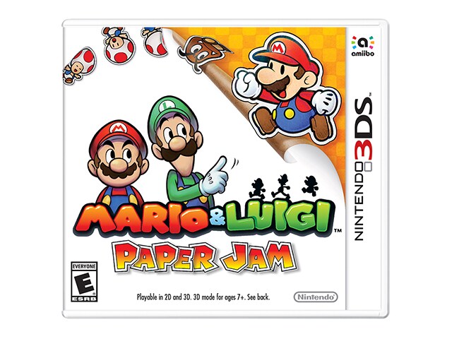 Mario Luigi Paper Jam for Nintendo 3DS