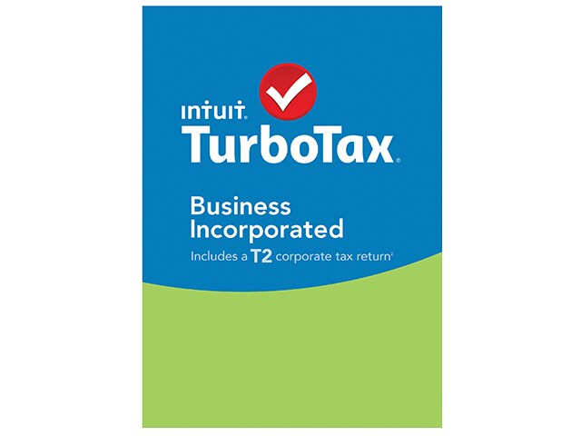 Intuit TurboTax Business Incorporated Edition TY2015 English