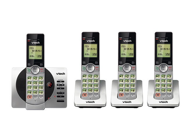 VTech CS6929 4 Cordless DECT 6.0 Phone with 4 Handsets