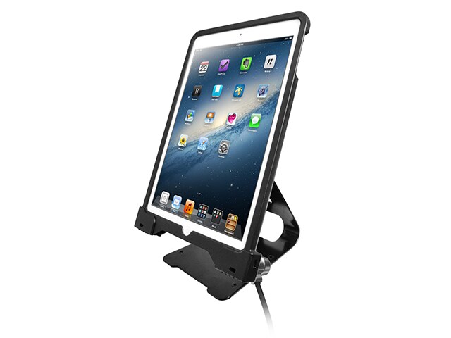 CTA Digital Anti Theft Security Tablet Case with Metal Stand for iPad Air iPad Air 2
