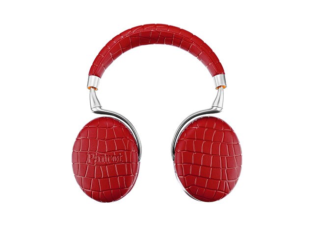 Parrot Zik 3 Over Ear BluetoothÂ® Headphones Red Croc