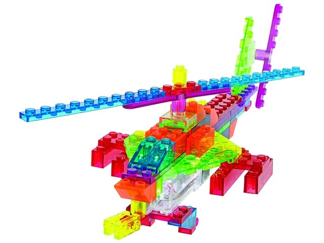 Laser Pegs 6 in 1 Attack Chopper Construction Brick Kit
