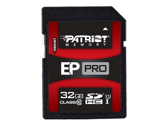 Patriot EP Pro Series 32GB Class 10 SDHC SDXC Memory Card
