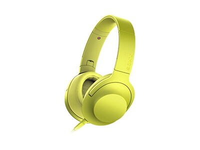 Sony h.ear on Hi Res Headphones with In Line Controls Yellow