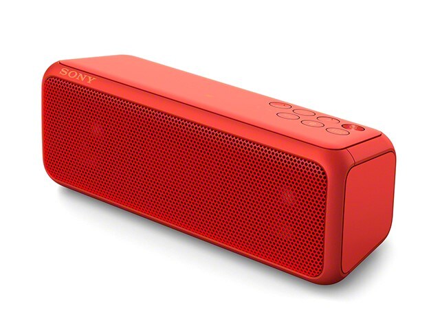 Sony SRSXB3 Extra Bassâ„¢ BluetoothÂ® Wireless Speaker Red