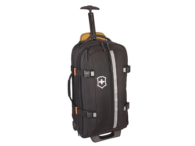 Victorinox Swiss Army CH 97 2.0 CH 25 31304001 Tourist 63cm 25 quot; Expandable Wheeled Backpack Black