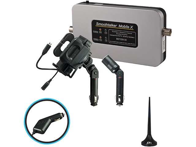 SmoothTalker Mobile X 30 Cellular Booster Kit With 3 quot; Magnetic Antenna