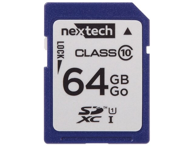 Nexxtech 64GB Class 10 SDXC Memory Card
