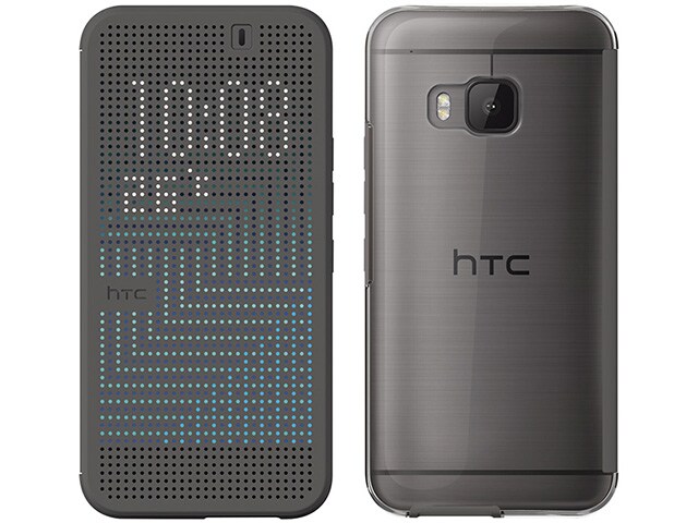 HTC Dot View II Cover for HTC One M9 Grey