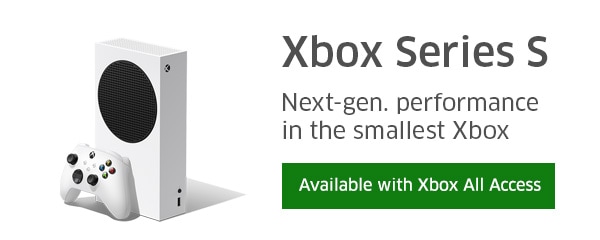 Xbox Series S Next-gen. performance in the smallest Xbox