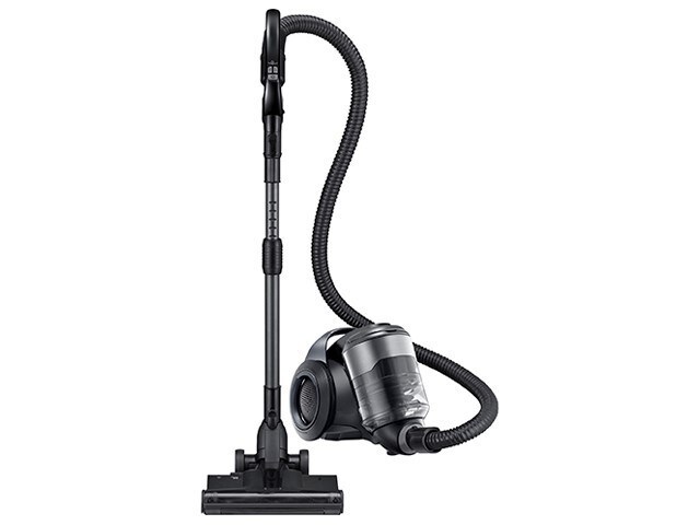 Samsung VC7000 Motion Sync Bagless Canister Vacuum Titanium Silver