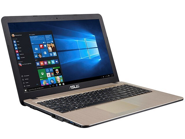 ASUS X Series X540SA RS01 CB 15.6 quot; Laptop with Intel N3050 500GB HDD 4GB RAM Windows 10 64 Bit Black