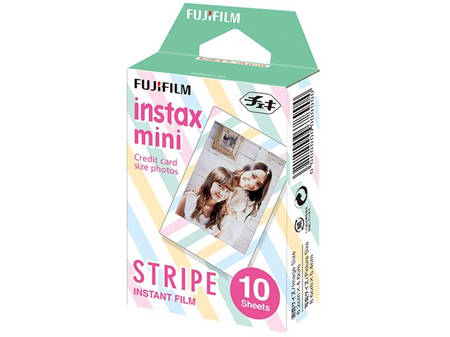 Fujifilm Instax Mini Stripe Film Single Pack 10 Exposures