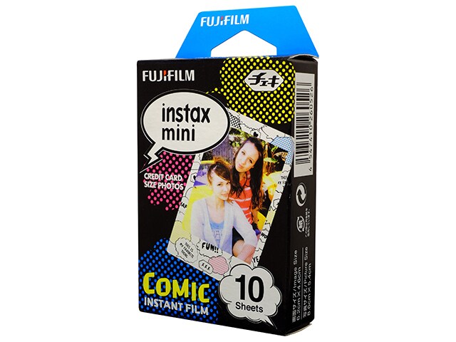 Fujifilm Instax Mini Comic Film Single Pack 10 Exposures