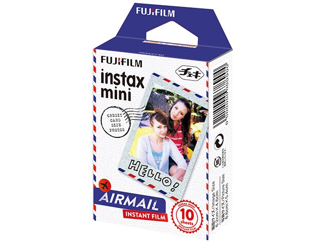 Fujifilm Instax Mini Air Mail Film Single Pack 10 Exposures