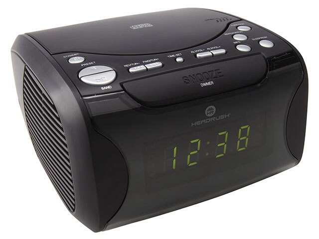 HeadRush HRCR 513 CD Alarm Clock Radio
