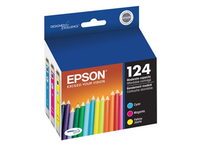 Epson T124520 Ink Cartridge Multi Pack 124 Moderate Capacity Colour