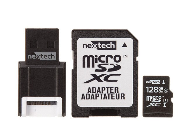 Nexxtech 128GB Class 10 microSDXC Memory Card