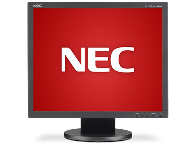 NEC AccuSync AS193iBK 19â€� LED IPS HD Monitor