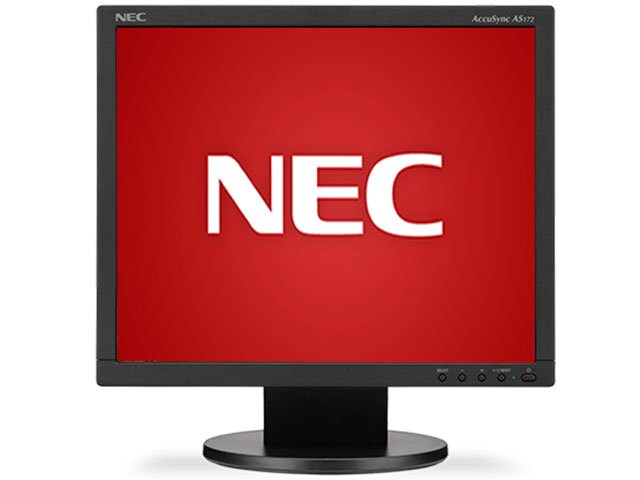 NEC AccuSync AS172BK 17â€� LED TN HD Monitor