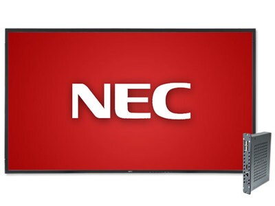 NEC V552-PC 55” Widescreen LED HD Digital Signage Display with Single Board Computer