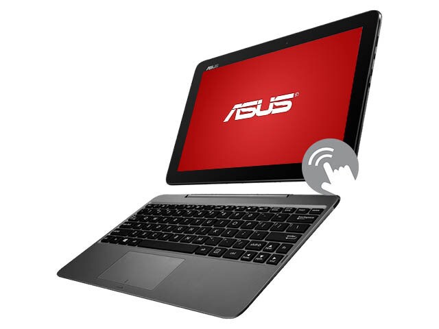 ASUS Transformer Book T100HA DH11T CA 10.1â€� Convertible Laptop with IntelÂ® Atomâ„¢ x5 Z8500 32GB HDD Windows 10 Grey