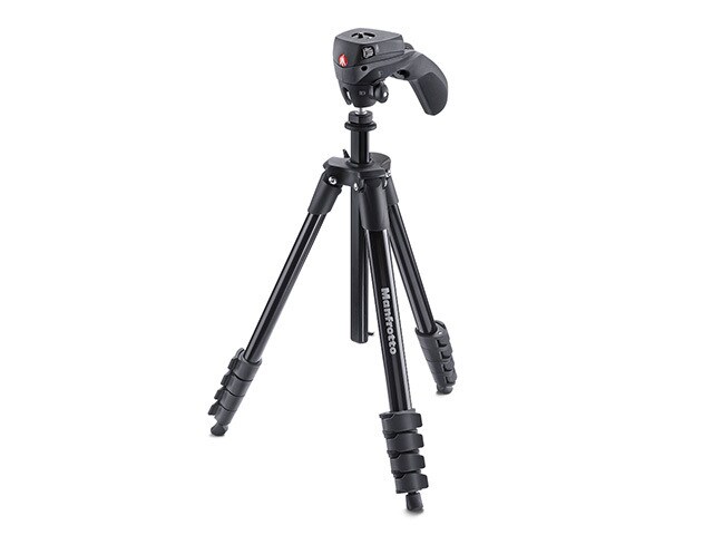 Manfrotto Compact Action Tripod Black