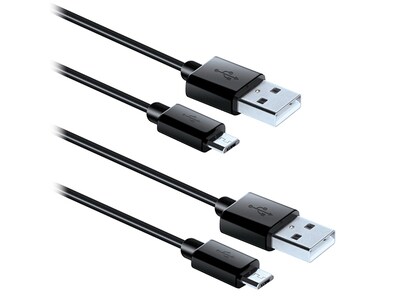dreamGEAR Charge-and-Play Duo Cable for PS4™ - 2-Pack