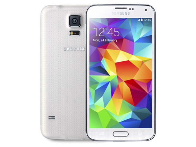 Samsung Galaxy S5 16GB Superphone with Android 4.4.2 KitKat OS White