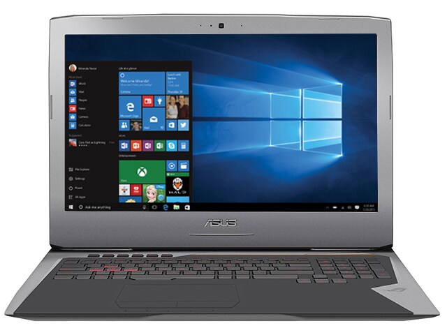 ASUS ROG G752VT DH72 17.3 quot; Gaming Laptop with IntelÂ® i7 6700HQ 1TB HDD 128GB SSD 16GB RAM NVIDIA GTX970M Windows 10