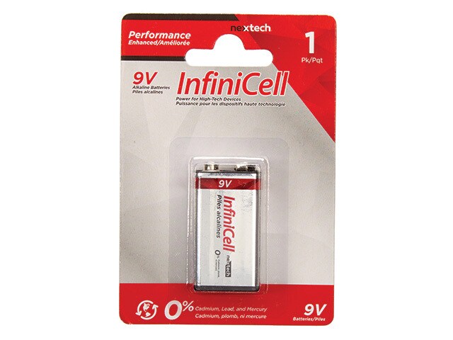 InfiniCell 9V Alkaline Battery