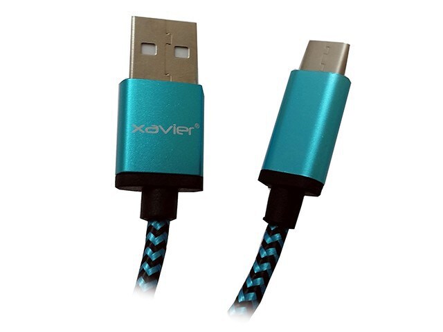 Xavier Professional 1.8m 6â€™ USB C to USB A Cable Blue
