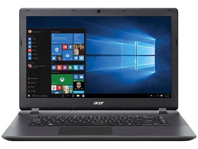 Acer Aspire ES1 521 63DV 15.6â€� Laptop with AMD A6 6310 1TB HDD 6GB RAM Windows 10 Bilingual