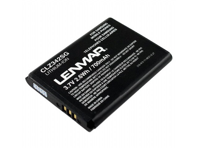 Lenmar CLZ342SG Replacement Battery for Samsung SGH A127 and SGH T509 Cellular Phones