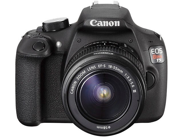 Canon EOS Rebel T5 18.0MP Camera with EF S 18 55mm DC III Kit