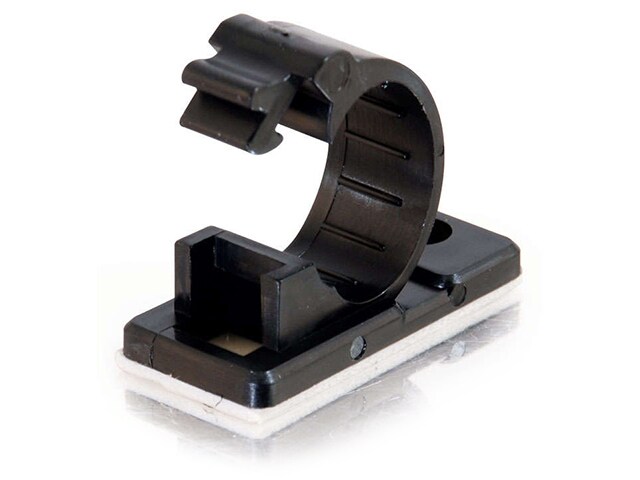 C2G 43052 .5in Self Adhesive Cable Clamp 50pk