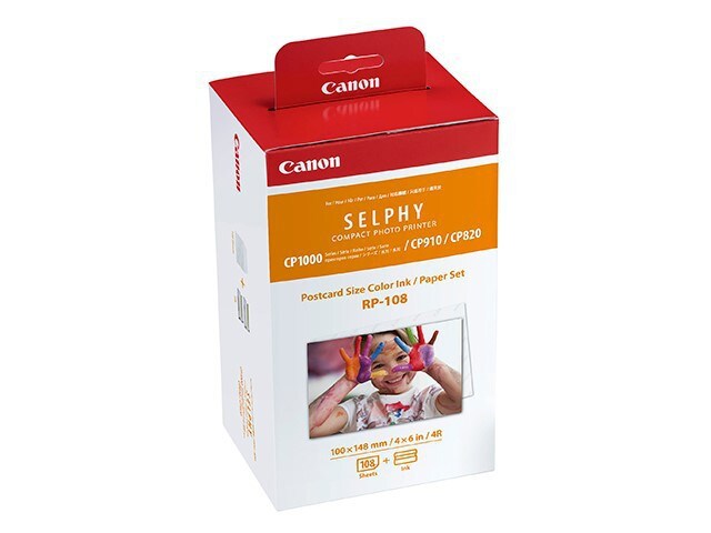 Canon RP 108 Colour Ink and Paper Set