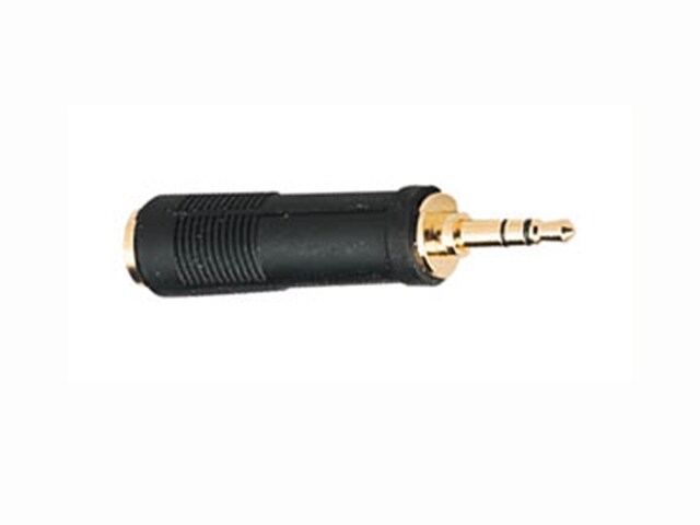 Nexxtech 6.35mm 1 4 quot; Stereo Jack to 3.5mm 1 8 quot; Stereo Plug