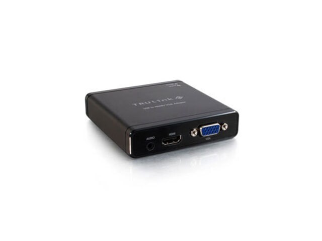 C2G 30510 TruLink USB 2.0 to HDMI and VGA with Audio
