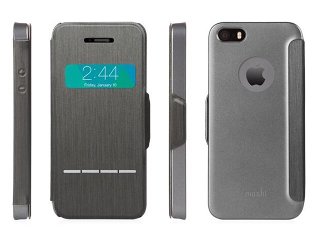 Moshi Sensecover Case for iPhone 5 5s SE Black