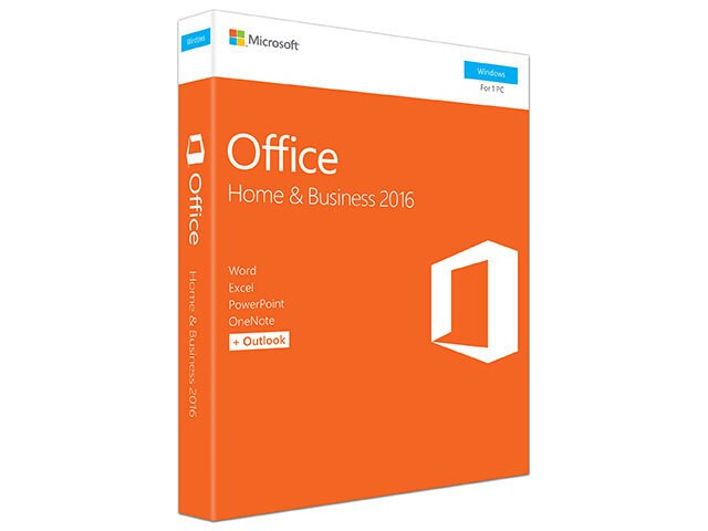 Microsoft Office Home Business 2016 1 PC English On sale with purchase of a PC Laptop or Tablet