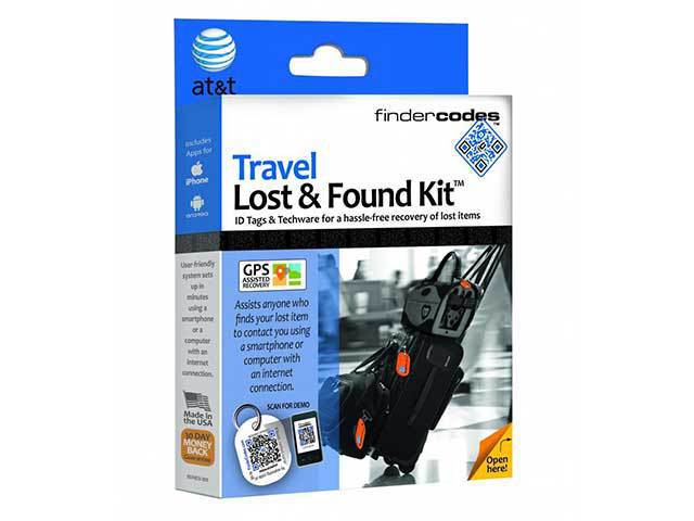 FinderCodes Lost and Found Kit Travel
