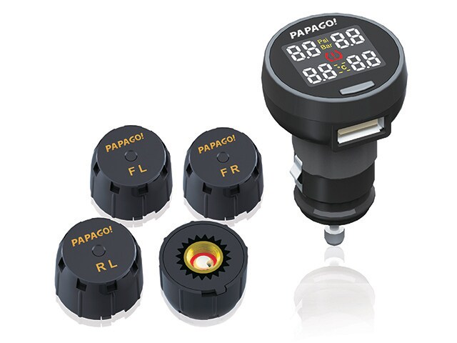 PAPAGO! GoSafe TPMS100 Wireless Tire Pressure Monitoring System
