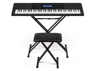 Casio WK-245DXAB Keyboard with Stand & Bench