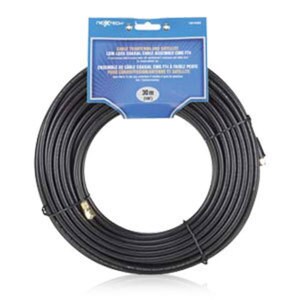 Nexxtech 30m (100') RG-6 Outdoor Coaxial Cable