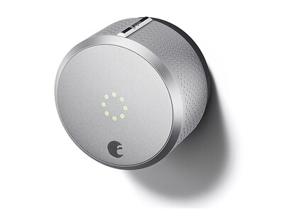 August Home Smart Lock HomeKit™ Enabled - Silver